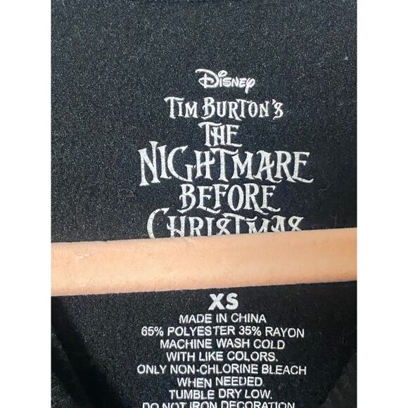 Disney Nightmare Before Christmas Oogie Boogie "Roll The Dice" Sweatshirt XS - Picture 3 of 7